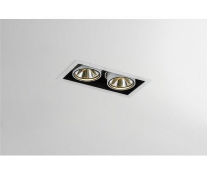 Oprawa sufitowa Multiva Evo 80.2 LED 12W On-Off Labra 4.1838 Podwójna techniczna 