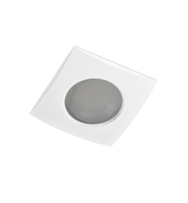 Lampa Ezio wpust AZzardo GM2105 WH AZ0813 biała techniczna prostokąt