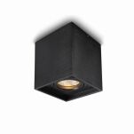 LAMPA SUFITOWA HAMAL 031/1 BIAŁA LUB CZARNA KOSTKA O WYSOKOŚCI 10CM NOWOCZESNA TECHNICZNA GU10 IP20 - 2