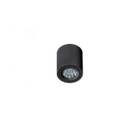 Lampa sufitowa techniczna Plafon Nano round AZ2785 AZzardo okrągła oprawa w kolorze czarnym tuba 