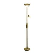 Lampa podłogowa Detroit 111242  Markslojd minimalistyczna mosiądz do czytania