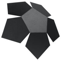 Kinkiet PENTA Czarny SL.0423 Sollux