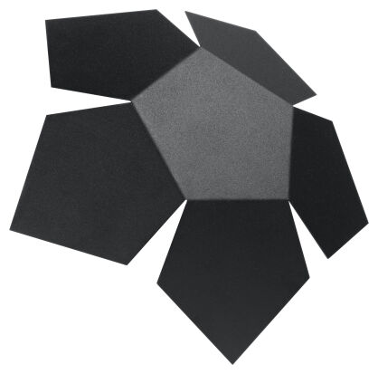 Kinkiet PENTA Czarny SL.0423 Sollux