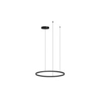 Lampa wisząca HALO PENDANT 120 CCT BK + REMOTE CONTROL czarna Azzardo AZ5343