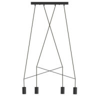 LAMPA WISZĄCA IMBRIA BLACK IV LISTWA 9192 | NOWODVORSKI 