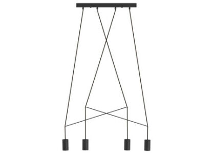 LAMPA WISZĄCA IMBRIA BLACK IV LISTWA 9192 | NOWODVORSKI 