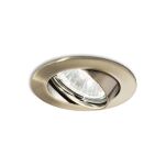 Lampa wpuszczana  SWING FI1 BRĄZ Ideal Lux  083186  okrągła aluminiowa ramka kolor brązu  wymaga wbudowania w ścianę 3 szt - 2