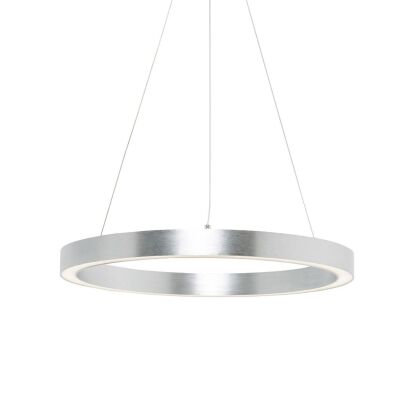 Lampa wisząca CARLO PL200910-500-SL Zuma Line Okręg srebrny szczotkowany 50 cm