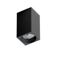 Lampa sufitowa techniczna czarna Mini Square AZzardo GM4209 BK AZ1382