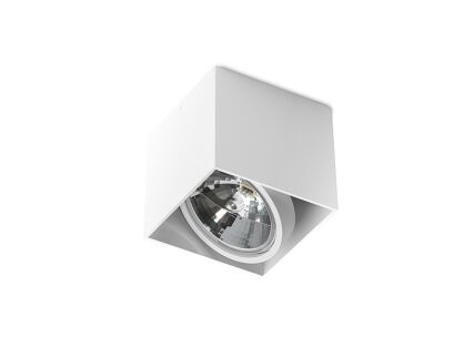 Plafon Alex biały 12V AZzardo GM4112 WH Az1359 natynkowy biała techniczna 
