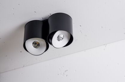 Oprawa natynkowa Nex 2 NT edge.LED CRI80 Labra 3.0817   tuba podwójna techniczna LED różne kolory ruchome pierścienie