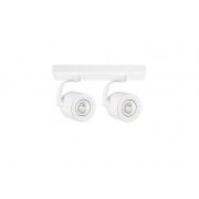 Lampa sufitowa BROSS ARM 2 Lampa sufitowa BROSS ARM 2 AZ3502 białym 2 tuby na nóżce 2 ruchome źródła światła na podłużnej listwiebiałym 2 tuby na nóżce 2 ruchome źródła światła na podłużnej listwie