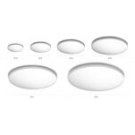 Plafon MALTA R50 AZZARDO LED 42W 3000K/4000K AZ4249 AZ4250 - 3