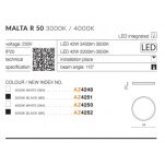 Plafon MALTA R50 AZZARDO LED 42W 3000K/4000K AZ4249 AZ4250 - 4