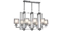 LAMPA WISZĄCA CHROMOWANA MANHATTAN PRO LDP 8012-8 (CHR) - 4