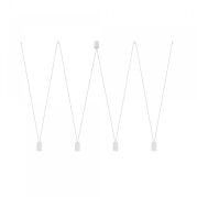 Lampa wisząca More Tone 4xGU10 biała 7824