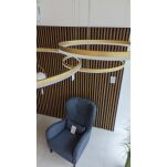 Lampa wisząca HALO PENDANT 100+80+60 CCT BK + REMOTE CONTROL czarna Azzardo AZ4975 - 2