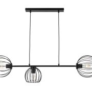Lampa wisząca MADAM 3 SIGMA 32370 CZARNA RETRO