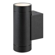 Kinkiet zewnętrzny PIPE 107916 Markslojd IP44 Świeci góra-dół Czarny nowoczesny IP44 Wys. 16 cm