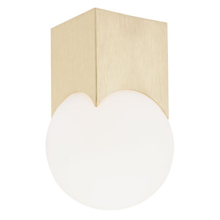 Lampa sufitowa AUSTIN 4712 ARGON mosiądz E14 białą kula