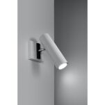 PLAFON DIREZIONE Biały SOLLUX  Lampa Ścienna NOWOCZESNY stal  SL.0494 metalowa lampa  SOLLUX LIGHTING tuby - 3