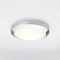 Lampa sufitowa Dakota 0564 300 chrom mleczne szkło 30 cm IP44 1129001
