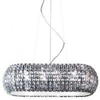 LAMPA WISZĄCA ŻYRANDOL ZUMA LINE ANTARCTICA PENDANT P0174-10A kryształki dekoracyjna