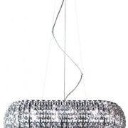 LAMPA WISZĄCA ŻYRANDOL ZUMA LINE ANTARCTICA PENDANT P0174-10A kryształki dekoracyjna