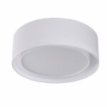 Plafon lampa sufitowa MILO WHITE AZ2318 AZzardo biały abażur z tkaniny nowoczesny przesłona z akrylu - 3