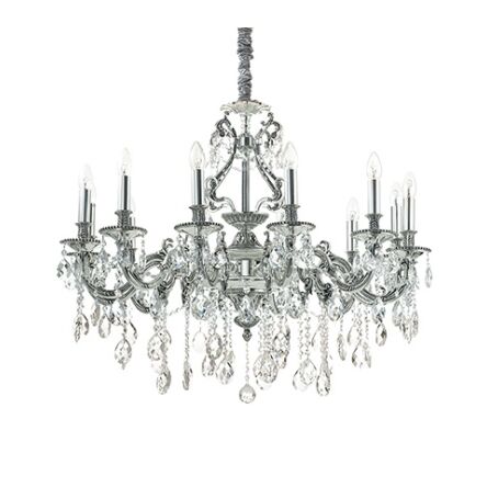 Lampa wisząca Gioconda SP12 164953 KLASYCZNY IP20 E27 metal Ideal Lux OPRAWA W STYLU KLASYCZNYM