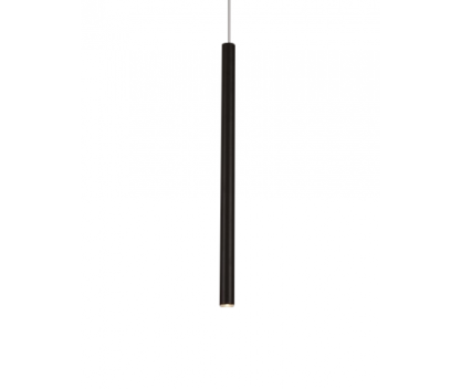 Lampa wisząca Organic P0203  Maxlight tuba czarna długa LED  