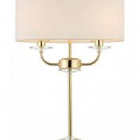 Lampa stołowa NIXON złota ENDON LIGHTING 70564 