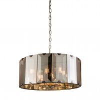 Lampa wisząca CLOONEY dymione szkło z połyskiem 8lt ENDON LIGHTING 61294 