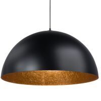 Lampa wisząca SFERA  70 SIGMA 30132 CZARNA/MIEDZIANA