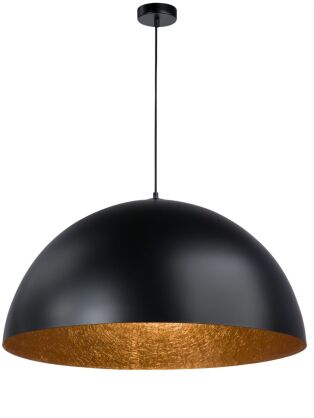 Lampa wisząca SFERA  70 SIGMA 30132 CZARNA/MIEDZIANA
