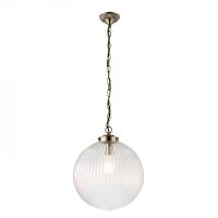 Lampa wisząca BRYDON duża biała kula ENDON LIGHTING 71124  