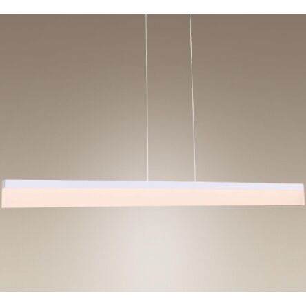 Lampa wisząca Rapid P0154 Maxlight  Biała z metalu i akrylu