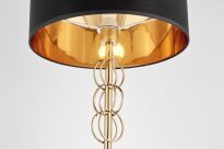 Lampa podłogowa AZZARIA LDF 5523 (MD+WT) Lumina Deco Mosiądz dekoracyjna 156 cm - 2