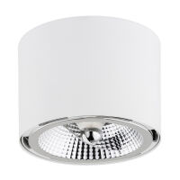 Lampa sufitowa CLEVLAND 4692 Argon biała tuba 