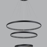 Lampa wisząca BRIGHTON 3 LED CZARNY AZZARDO AZ4428