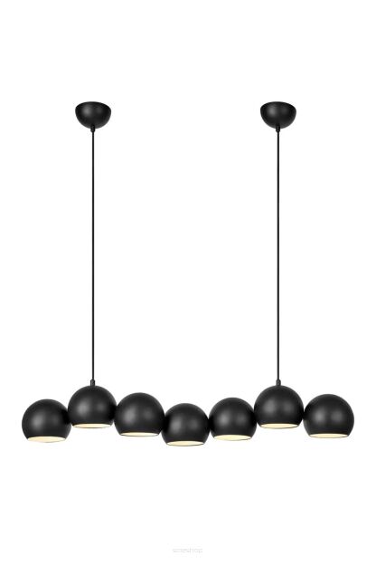 Lampa wisząca Cupolo 1L 7xE14 108860 Markslojd czarna 7xØ15cm linia