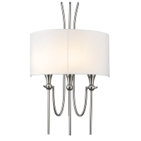 Lampa ścienna kinkiet  Las Vegas - W03711NI COSMO Light wykonana w stylu nowojorskim połączonym z klasycznym nietypowy klosz