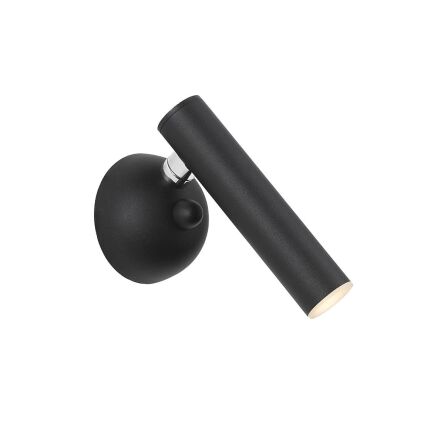 KINKIET ZUMA LINE LOYA WALL W0461-01A-STP7 lampa ścienna regulowana czarny mat