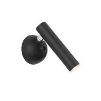 KINKIET ZUMA LINE LOYA WALL W0461-01A-STP7 lampa ścienna regulowana czarny mat