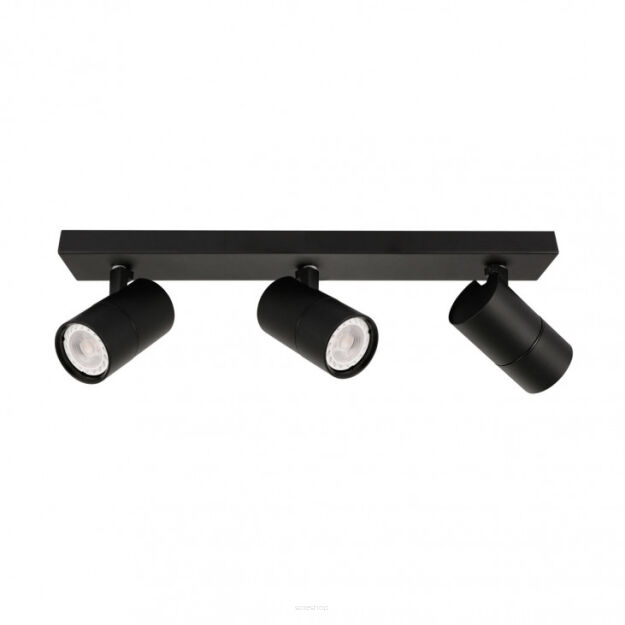 Reflektor Laconi SPL-2813-3B-BL Italux Funkcjonalny potrójny GU10 czarny