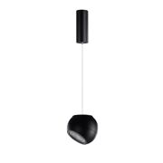 Lampa wisząca SKYE PENDANT AZ4521 AZZARDO CZARNA KULA LED 12W