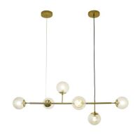 Lampa wisząca HELIOS 6 AZ4699 Azzardo nowoczesna złota