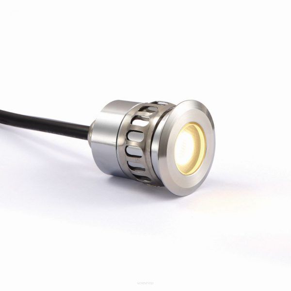 Lampa zewnętrzna/ łazienkowa GRUND 020 ELKIM wpuszczana ze stali nierdzewnej IP67 LED 3000K/4000K