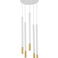 Lampa wisząca SOPEL DUE 33238 SIGMA biało/złota 5x G9