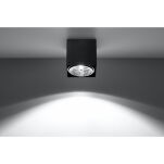 Plafon BLAKE  LAMPA TECHNICZNA NATYNKOWA  czarnA KOSTKA  NOWOCZESNA SL.0700 SOLLUX - 3